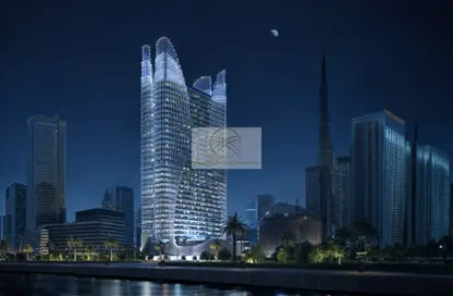 شقة - غرفة نوم - 2 حمامات للبيع في بن غاطي سكاي هول - الخليج التجاري - دبي