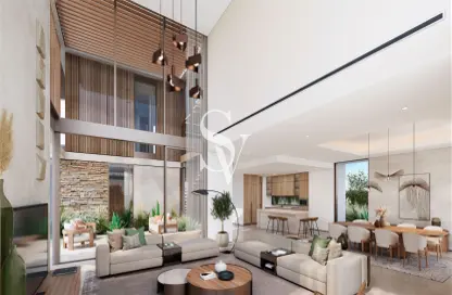 Living Room image for: Villa - 5 Bedrooms - 6 Bathrooms for sale in The Acres - Dubai Land - Dubai, Image 1