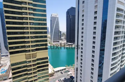 شقة - غرفة نوم - 2 حمامات للايجار في برج إنديجو - (JLT) مجمع D - أبراج بحيرة الجميرا - دبي