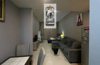 Apartment - Studio - 1 Bathroom for rent in Ajman One Tower 2 - Ajman One - Ajman Downtown - Ajman