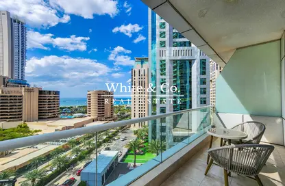Balcony image for: Apartment - 1 Bedroom - 2 Bathrooms for sale in Botanica Tower - Dubai Marina - Dubai, Image 1