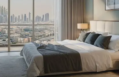 شقة - غرفة نوم - 2 حمامات للبيع في عزيزي سكندر - الفرجان - دبي