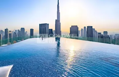 Apartment - Studio - 1 Bathroom for sale in Paramount Tower Hotel  and  Residences - Business Bay - Dubai