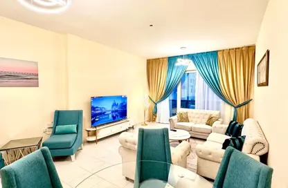 شقة - 2 غرف نوم - 2 حمامات للايجار في شارع التعاون الجديد - التعاون - الشارقة