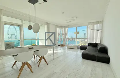 Apartment - 2 Bedrooms - 3 Bathrooms for rent in Al Bateen Residences - Jumeirah Beach Residence - Dubai