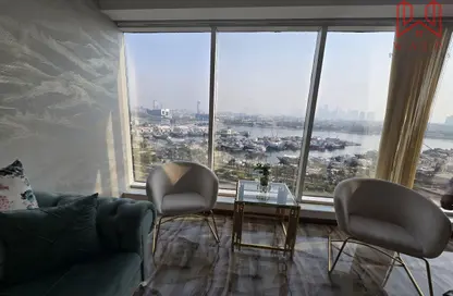 Office Space - Studio - 1 Bathroom for rent in Al Salemiyah Tower - Riggat Al Buteen - Deira - Dubai