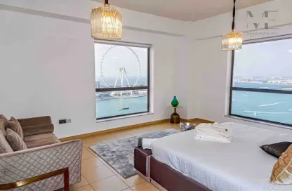 Apartment - 3 Bedrooms - 4 Bathrooms for sale in Rimal 5 - Rimal - Jumeirah Beach Residence - Dubai
