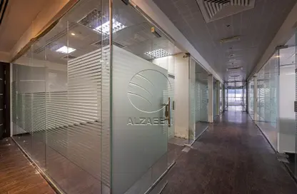 Office Space - Studio - 2 Bathrooms for rent in CI Tower - Cornich Al Khalidiya - Al Khalidiya - Abu Dhabi