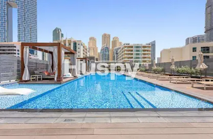 شقة - غرفة نوم - 1 حمام للايجار في استوديو وان - دبي مارينا - دبي