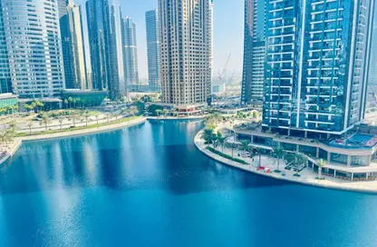 Apartment - 1 Bedroom - 2 Bathrooms for rent in Lake View Tower - JLT Cluster B - Jumeirah Lake Towers - Dubai