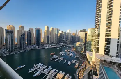 Apartment - 2 Bedrooms - 3 Bathrooms for rent in Marina Sail - Dubai Marina - Dubai