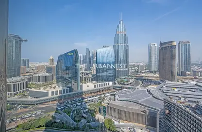 شقة - 2 غرف نوم - 3 حمامات للايجار في برج خليفة - برج خليفة - دبي وسط المدينة - دبي