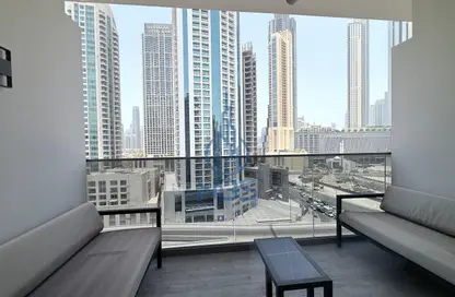 Apartment - Studio - 1 Bathroom for rent in MAG 318 - Business Bay - Dubai