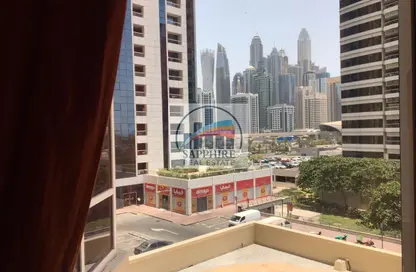شقة - غرفة نوم - 1 حمام للايجار في بوابة دبي الجديدة 1 - (JLT) مجمع Q - أبراج بحيرة الجميرا - دبي