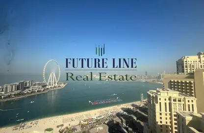 Duplex - 1 Bedroom - 2 Bathrooms for rent in Jumeirah Beach Residence - Dubai