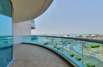Balcony image for: Duplex - 3 Bedrooms - 5 Bathrooms for rent in Bel Ghailam Tower - Corniche Road - Abu Dhabi, Image 1