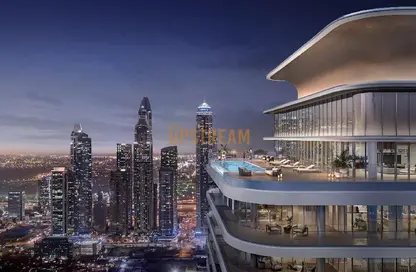 Outdoor Building image for: Apartment - 3 Bedrooms - 3 Bathrooms for sale in Seapoint - EMAAR Beachfront - Dubai Harbour - Dubai, Image 1