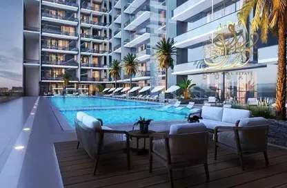 Pool image for: Apartment - 2 Bedrooms - 3 Bathrooms for sale in Binghatti Azure - Jumeirah Village Circle - Dubai, Image 1