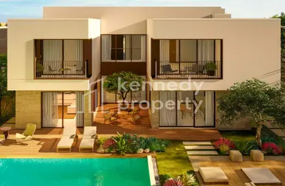 Outdoor House image for: Villa - 4 Bedrooms - 5 Bathrooms for sale in Al Jurf Gardens - AlJurf - Ghantoot - Abu Dhabi, Image 1
