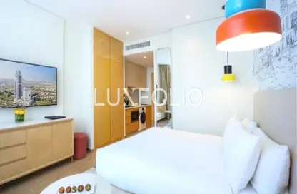 Apartment - Studio - 1 Bathroom for rent in Tower 1 - Terhab Hotels  and  Towers - Jumeirah Village Triangle - Dubai