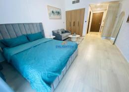 Living Room image for: Studio - 1 bathroom for rent in Pantheon Elysee II - Jumeirah Village Circle - Dubai, Image 1