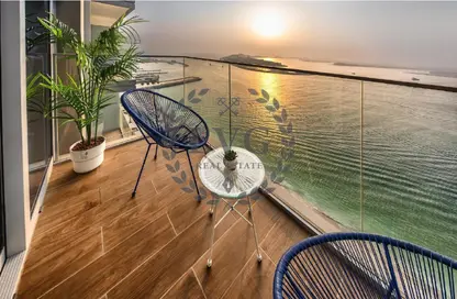Apartment - 2 Bedrooms - 2 Bathrooms for rent in Grand Bleu Tower 2 - EMAAR Beachfront - Dubai Harbour - Dubai