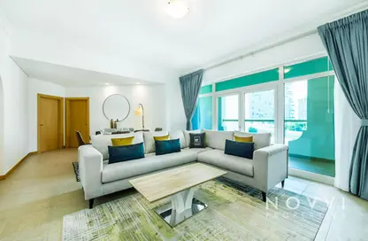 Apartment - 2 Bedrooms - 3 Bathrooms for rent in Al Basri - Shoreline Apartments - Palm Jumeirah - Dubai