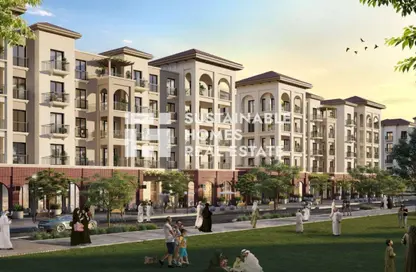 Apartment - 3 Bedrooms - 4 Bathrooms for sale in Bloom Living - Zayed City (Khalifa City C) - Khalifa City - Abu Dhabi