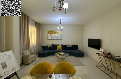 شقة - 2 غرف نوم - 2 حمامات للبيع في قرية الاميرة - الياسمين - عجمان