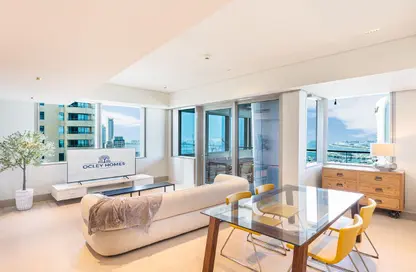 شقة - 2 غرف نوم - 3 حمامات للايجار في أوشن هايتس - دبي مارينا - دبي