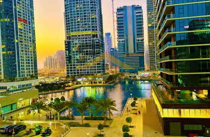 Apartment - 2 Bedrooms - 4 Bathrooms for rent in Icon Tower 2 - JLT Cluster L - Jumeirah Lake Towers - Dubai