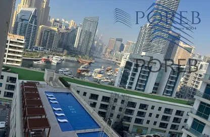 Apartment - 1 Bedroom - 2 Bathrooms for rent in DEC Tower 1 - DEC Towers - Dubai Marina - Dubai