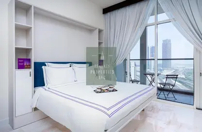 صورة لـ غرفة- غرفة النوم شقة - 1 حمام للبيع في فيوز 1 من دانوب - فيوز من دانوب - أبراج بحيرة الجميرا - دبي ، صورة رقم 1