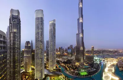 Half Floor - 4 Bedrooms - 5 Bathrooms for sale in IL Primo - Opera District - Downtown Dubai - Dubai