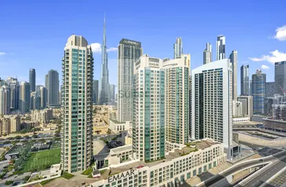Outdoor Building image for: Apartment - 3 Bedrooms - 3 Bathrooms for rent in The Sterling - Business Bay - Dubai, Image 1