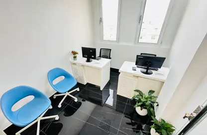 Office Space - Studio - 1 Bathroom for rent in Horizone Building - Port Saeed - Deira - Dubai
