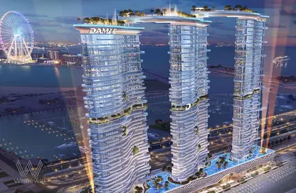 شقة - غرفة نوم - 2 حمامات للبيع في بناية ايه - داماك باي - دبي هاربور - دبي