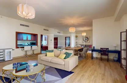 Apartment - 2 Bedrooms - 1 Bathroom for rent in Bahar 2 - Bahar - Jumeirah Beach Residence - Dubai