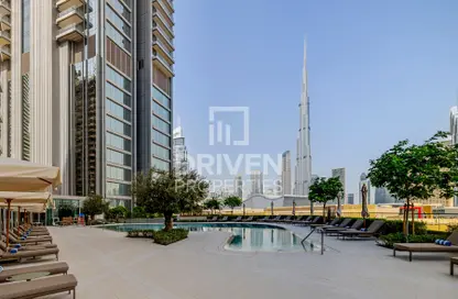 شقة - غرفة نوم - 2 حمامات للايجار في برج فيدا دبي مول 2 - فيدا ريزيدنس دبي مول - دبي وسط المدينة - دبي