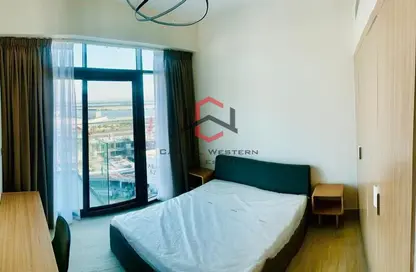 Room / Bedroom image for: Apartment - 1 Bedroom - 1 Bathroom for rent in Farhad Azizi Residence - Al Jaddaf - Dubai, Image 1