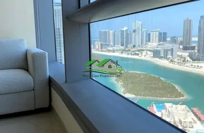 Apartment - 1 Bedroom - 2 Bathrooms for rent in Sun Tower - Shams Abu Dhabi - Al Reem Island - Abu Dhabi