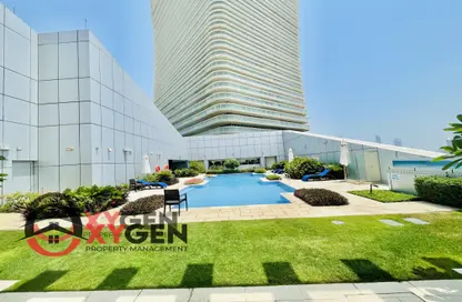 Apartment - 3 Bedrooms - 5 Bathrooms for rent in Sheikha Salama Tower - Khalidiya Street - Al Khalidiya - Abu Dhabi
