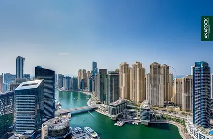 Water View image for: Apartment - 1 Bedroom - 2 Bathrooms for rent in The Address Dubai Marina - Dubai Marina - Dubai, Image 1