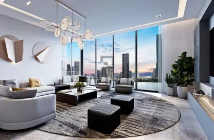 Apartment - 1 Bedroom - 2 Bathrooms for sale in Peninsula Four - Peninsula - Business Bay - Dubai