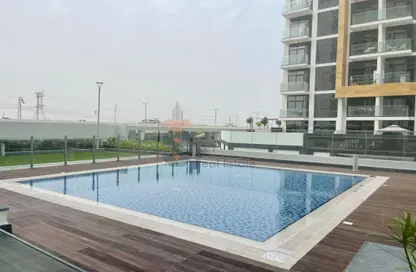 Apartment - Studio - 1 Bathroom for rent in AZIZI Riviera 48 - Meydan One - Meydan - Dubai