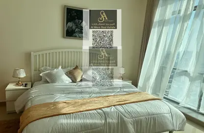 شقة - غرفة نوم - 2 حمامات للايجار في مساكن كورنيش عجمان - طريق كورنيش عجمان - عجمان