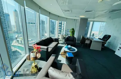 مكتب - استوديو - 1 حمام للايجار في برج بايناري - الخليج التجاري - دبي