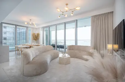 Apartment - 3 Bedrooms - 3 Bathrooms for rent in Beach Isle - EMAAR Beachfront - Dubai Harbour - Dubai