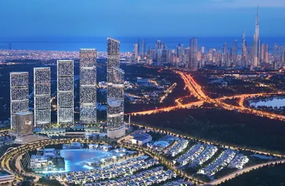 Apartment - 1 Bedroom - 2 Bathrooms for sale in 350 Riverside Crescent - Sobha Hartland II - Bukadra - Dubai