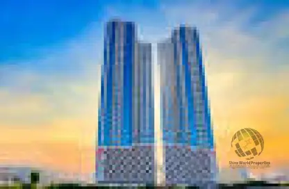 Apartment - 2 Bedrooms - 2 Bathrooms for sale in Oasis Tower - Al Rashidiya 1 - Al Rashidiya - Ajman